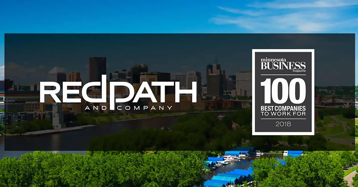 Redpath and Company Is One of Minnesota's Best Companies to Work For